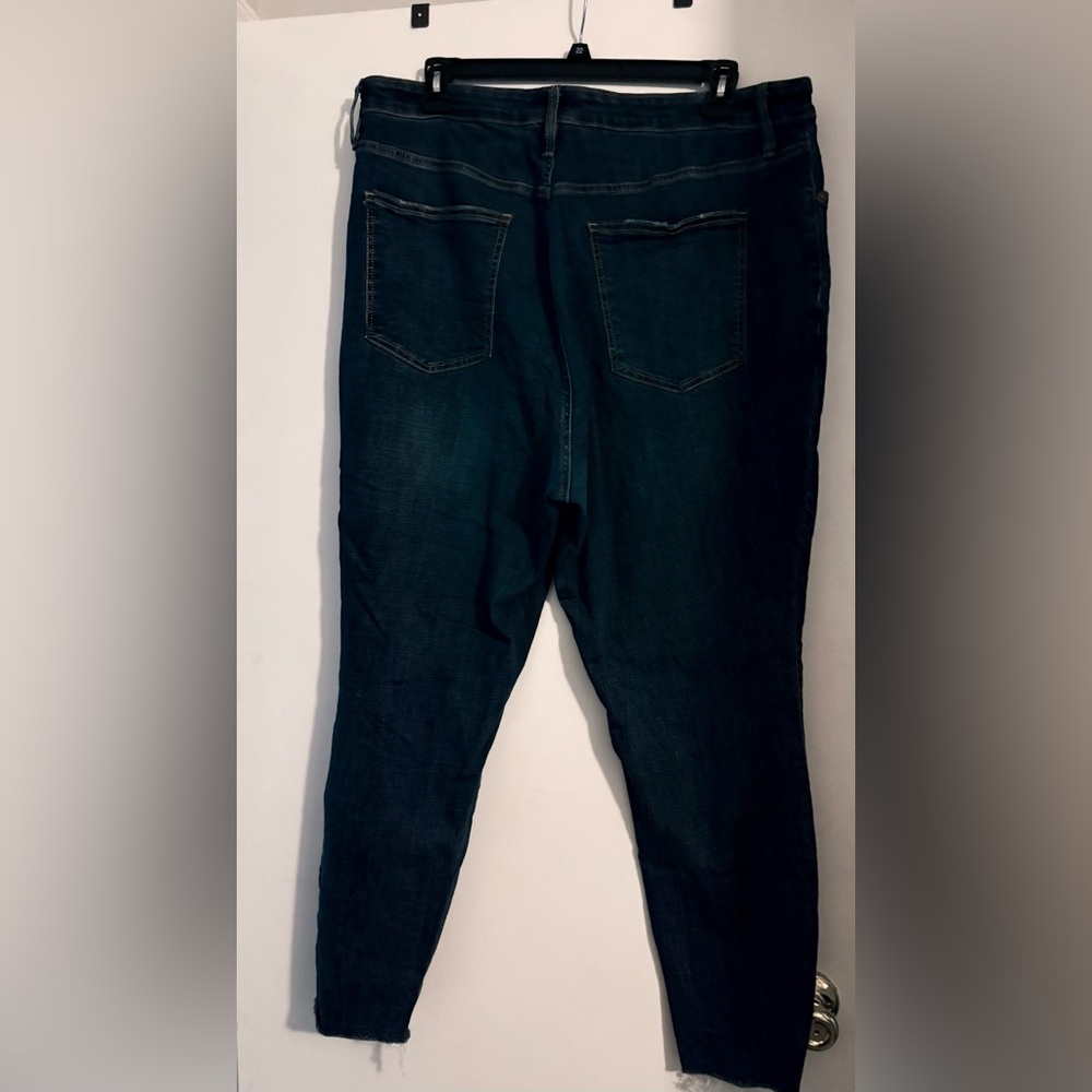 Ava & Viv Blue Skinny Jeans High-Rise Stretch